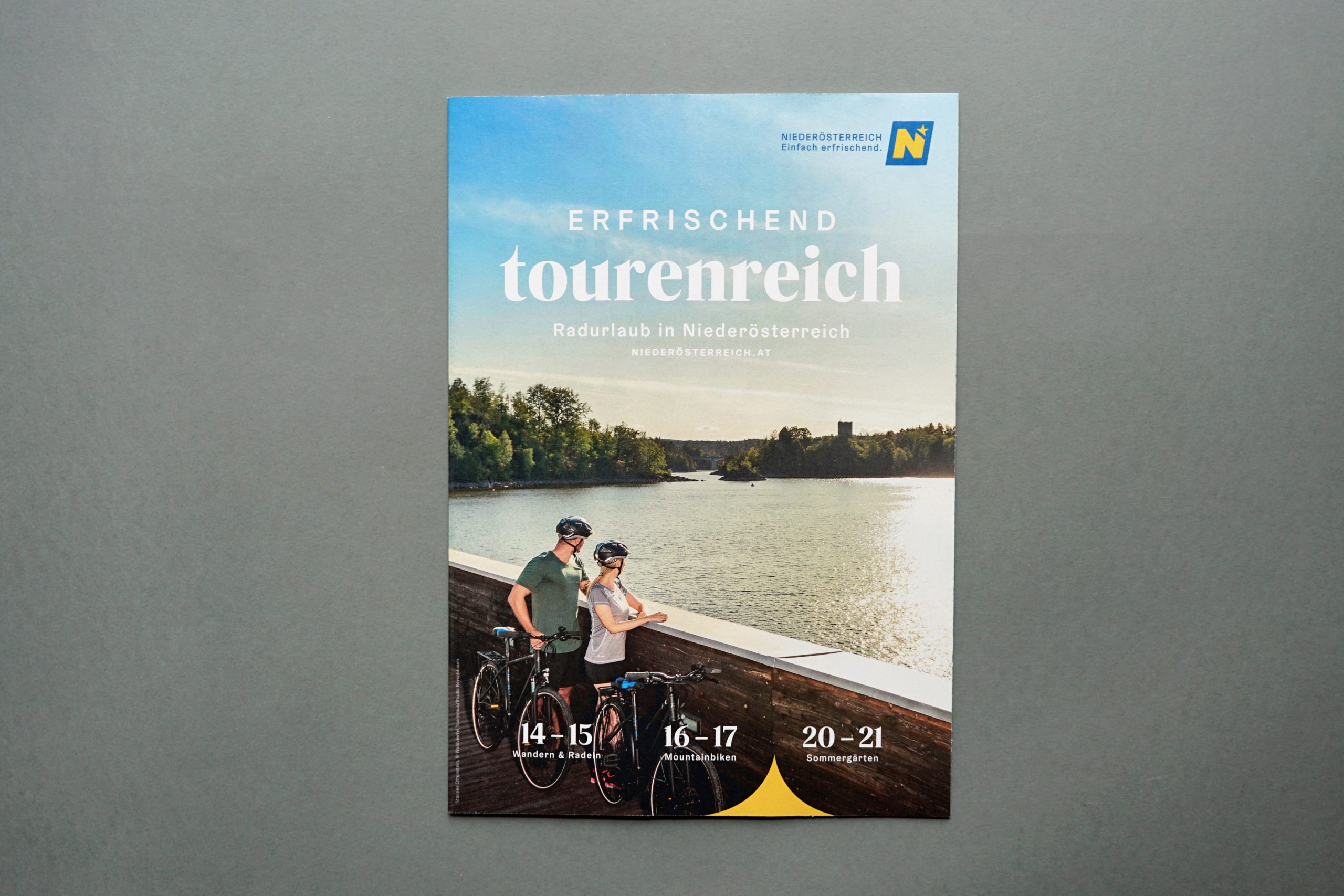 Niederösterreich Werbung Medienbeilage Cover
