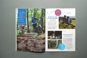 Niederösterreich Werbung Medienbeilage Mountainbike