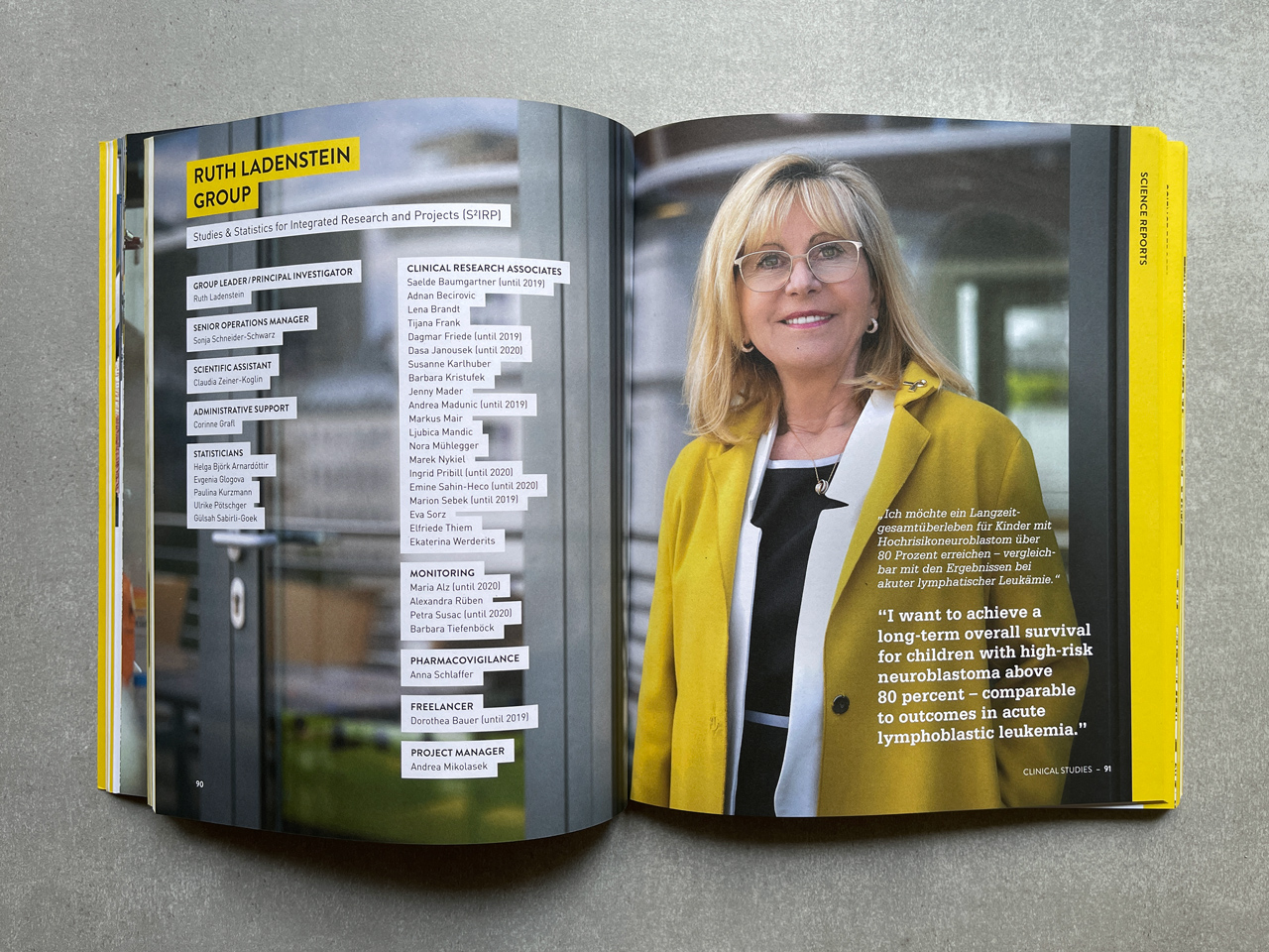 St. Anna Report Doppelseite Bild