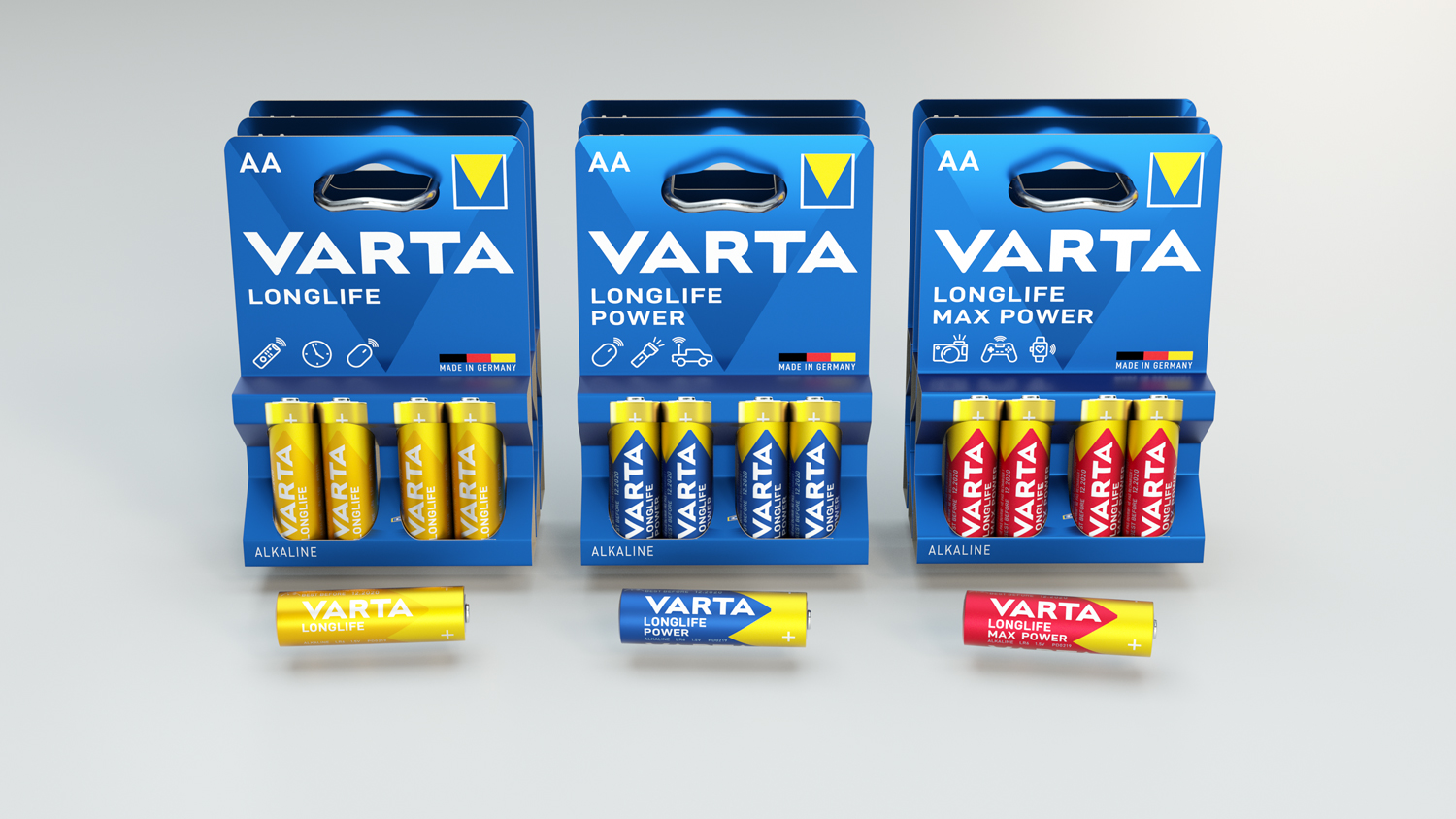 Varta Longlife Range
