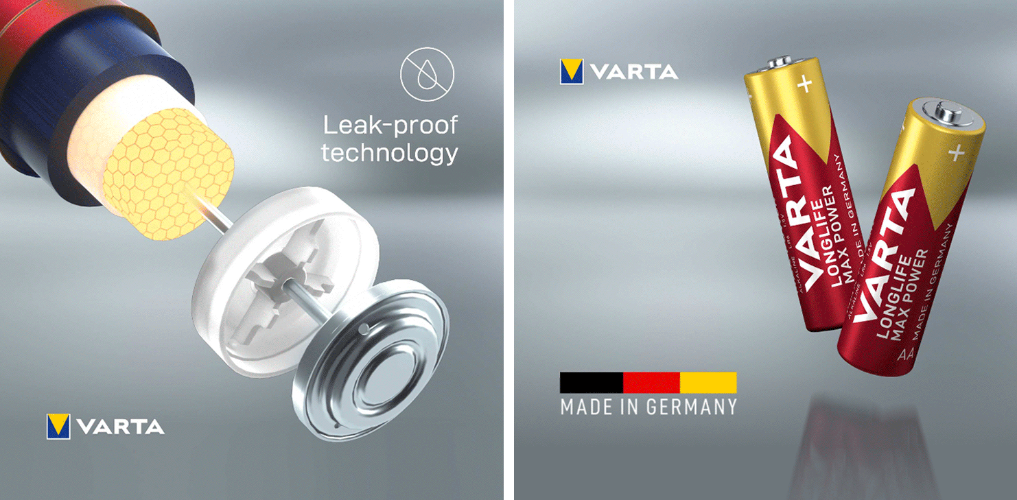 Varta Anwendung