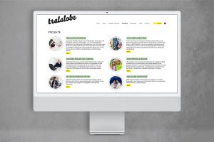 Tralalobe Website Projekte