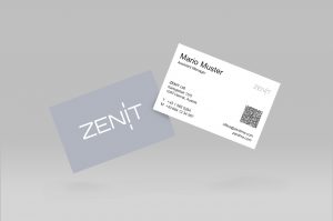 Zenit Visitenkarte